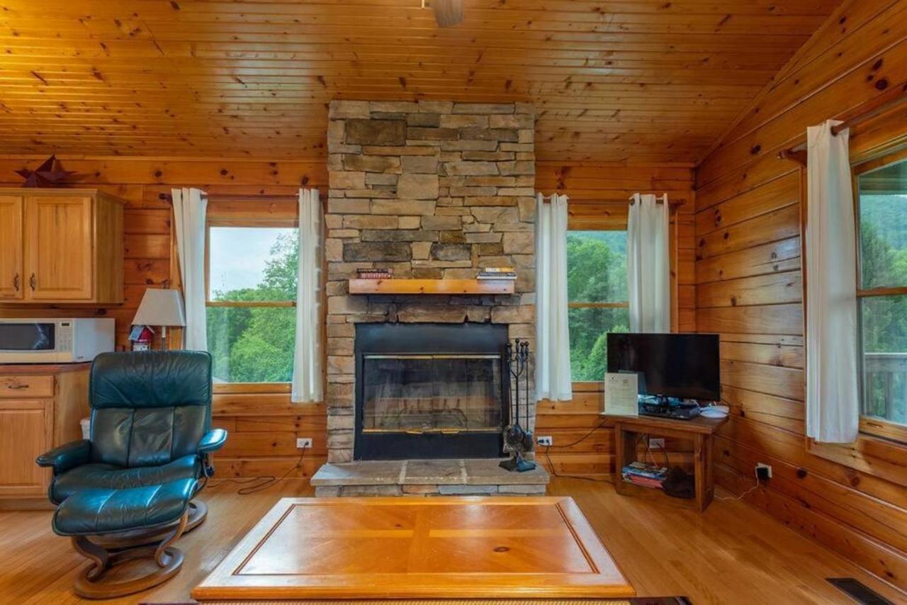 Log Cabin Stunning Mountain Views On 12 Acres Candler ภายนอก รูปภาพ